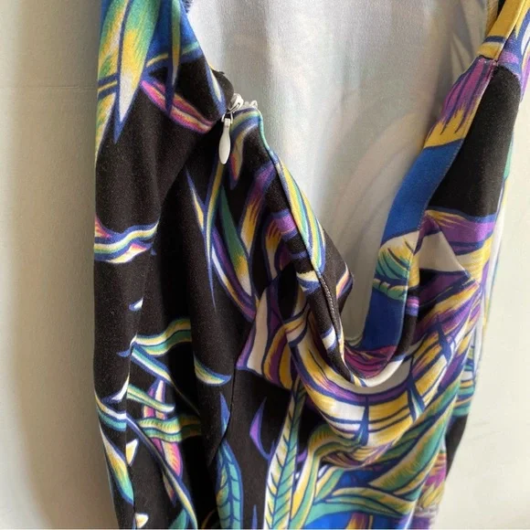 MARA HOFFMAN FLORAL CUTOUT MIDI DRESS S - Picture 10 of 12